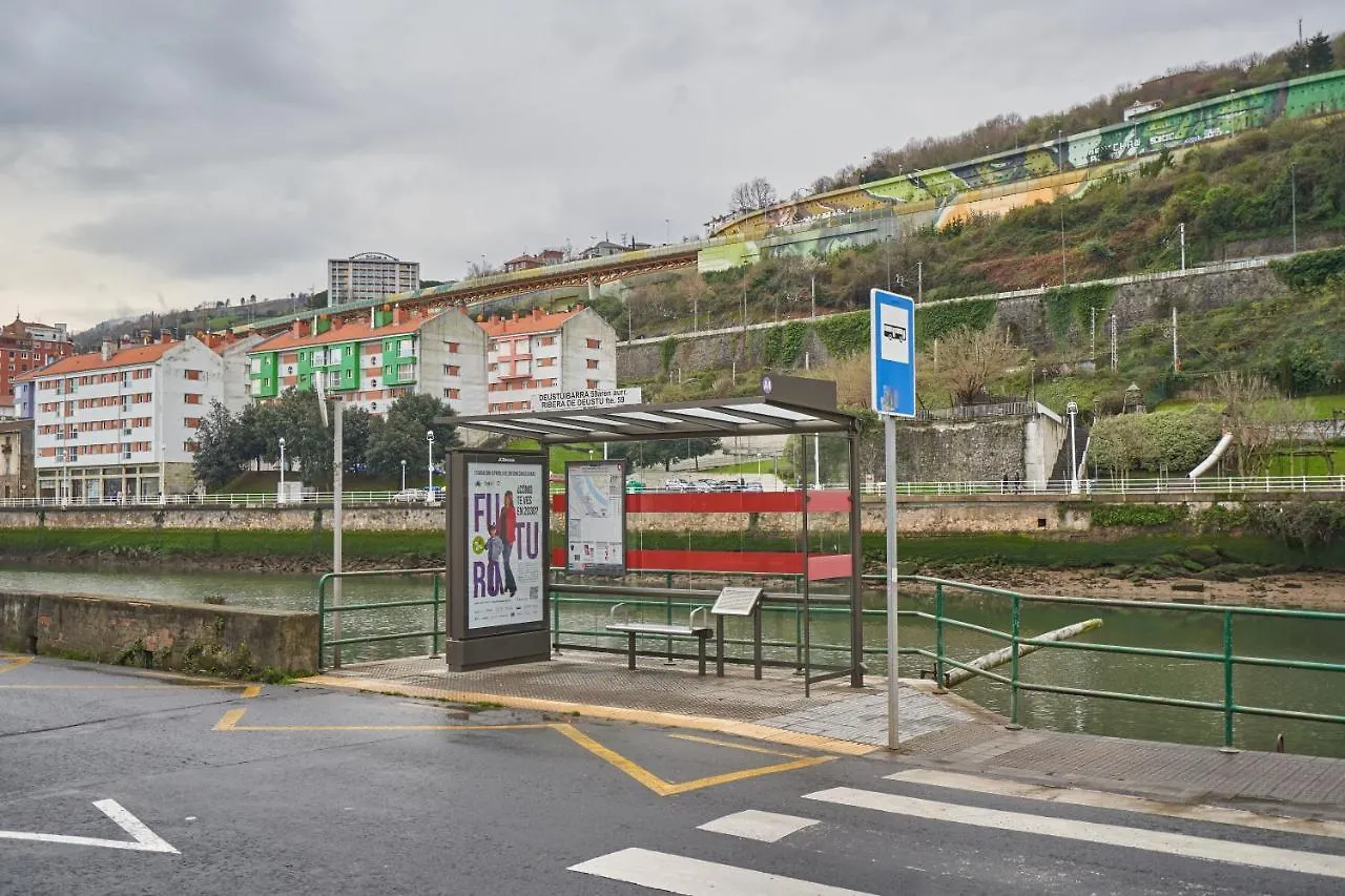 Appartamento Apartamento Bio Exclusivo Con Mirador En Bilbao Y Aparcamiento Publico Gratuito 0*,